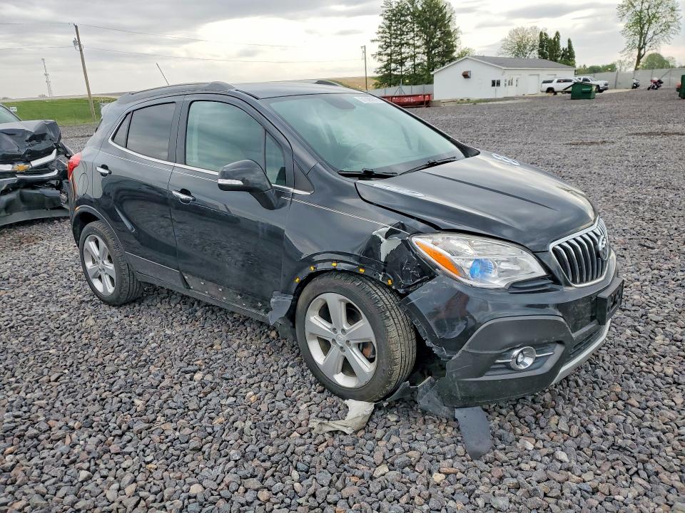 2016 Buick Encore VIN KL4CJBSB8GB714293 COPART salvage auction — FRONT END, In - Certificate Of Title, sold $925 on 2026-07-02 (photo 4)