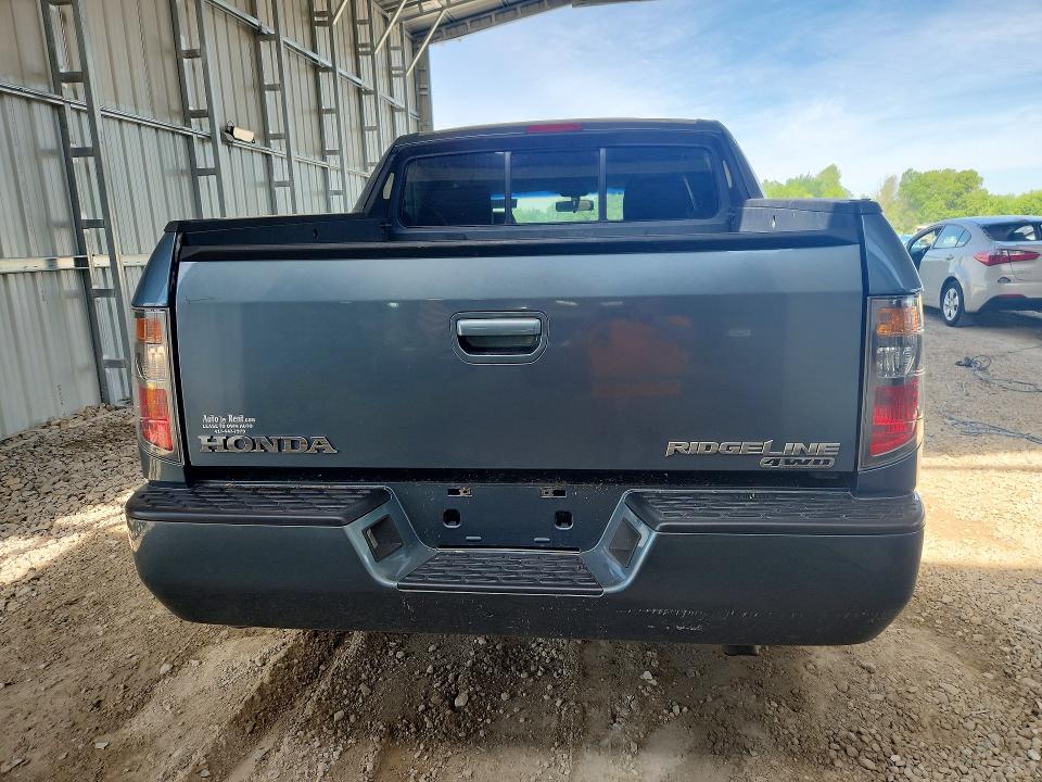 2008 Honda Ridgeline VIN 2HJYK16528H538062 COPART salvage auction — HAIL, Mo - Certificate Of Title, sold $1,550 on 2026-07-27 (photo 6)