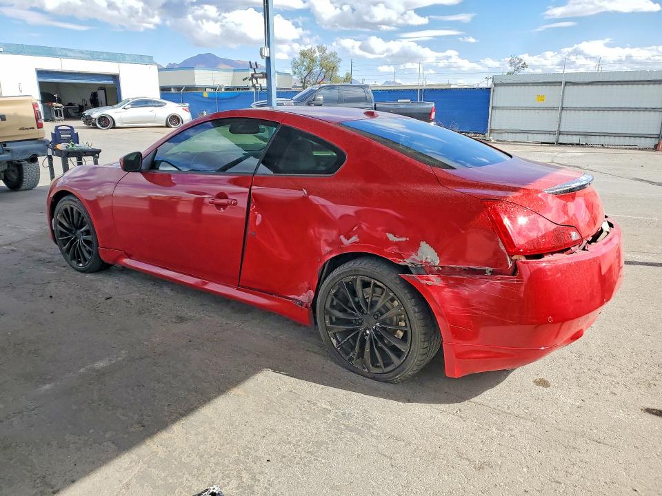 2012 Infiniti G37 VIN JN1CV6EK7CM423783 COPART salvage auction — REAR END, Tx - Salvage Vehicle Title, sold $125 on 2026-07-31 (photo 2)