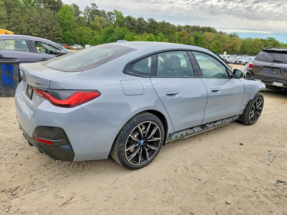 2024 BMW I4 VIN WBY83FB0XRFS26730 COPART salvage auction — FRONT END, Md - Cert Of Salvage > 75% Damage, sold $17,600 on 2026-07-14 (photo 3)