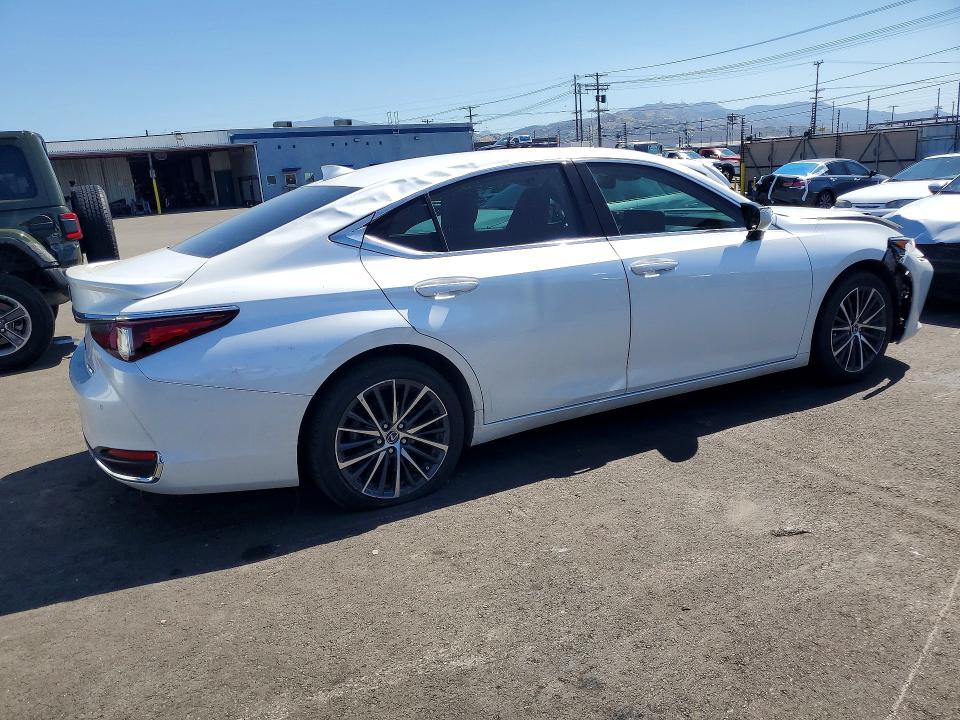 2024 Lexus Es 300h VIN 58ADA1C12RU037845 COPART salvage auction — FRONT END, Ca - Salvage Certificate, sold $13,100 on 2026-07-06 (photo 3)