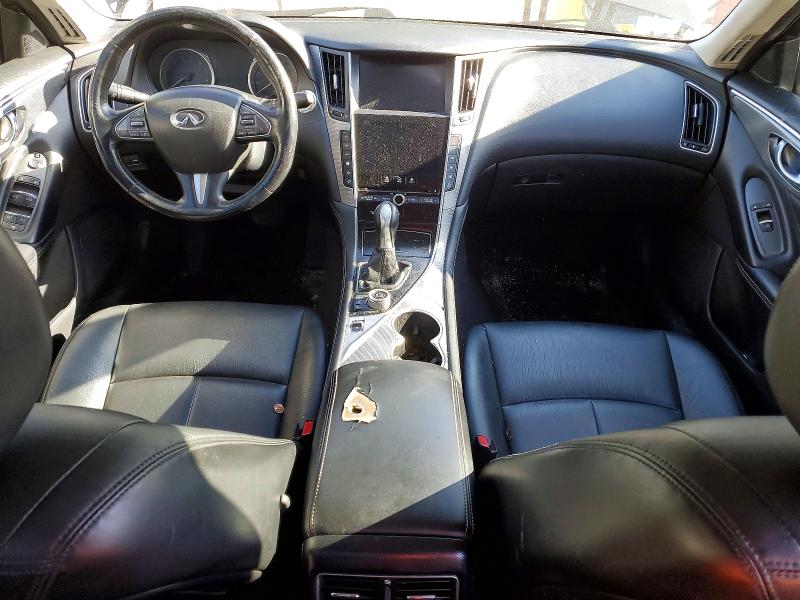 2015 Infiniti Q50 VIN JN1BV7AR5FM420034 COPART salvage auction — FRONT END, Ma - Cert Of Title-Salvage, sold $2,900 on 2026-07-10 (photo 8)