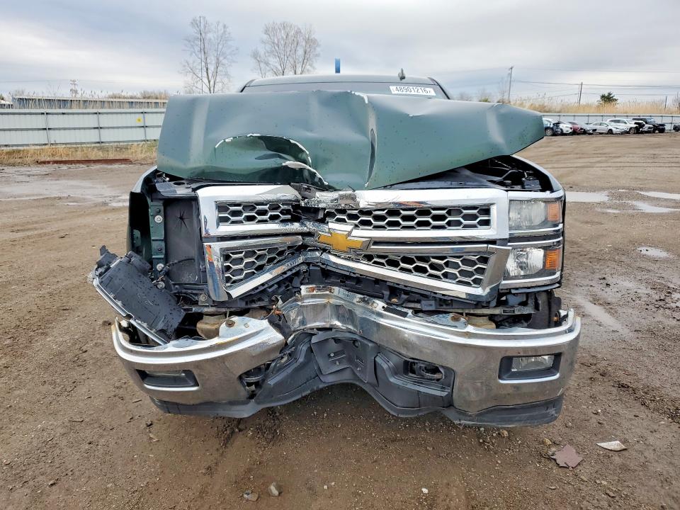 2014 Chevrolet Silverado VIN 1GCVKREC3EZ334825 COPART salvage auction — FRONT END, Oh - Cert Of Title-Salvage, sold $550 on 2026-07-02 (photo 5)