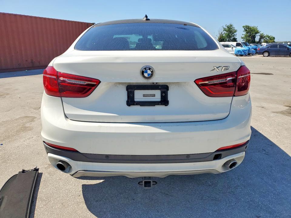 2016 BMW X6 VIN 5UXKU2C56G0N82808 COPART salvage auction — MECHANICAL, Fl - Cert Of Title-Rebuilt, sold $7,000 on 2026-07-07 (photo 6)