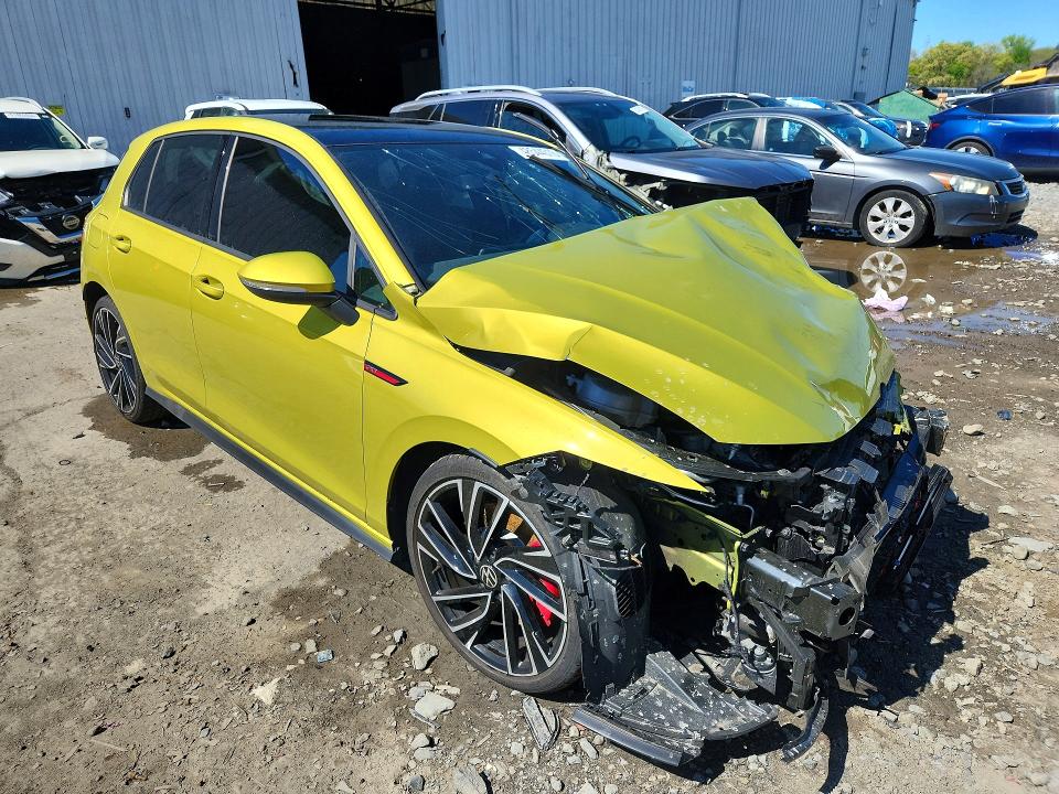 2022 Volkswagen Gti VIN WVW687CD4NW120673 COPART salvage auction — FRONT END, Nj - Cert Of Title-Slvg Lemon Law, sold $2,350 on 2026-07-08 (photo 4)