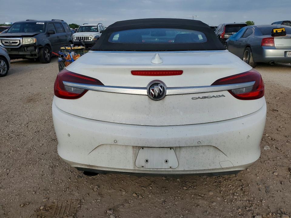 2019 Buick Cascada VIN W04WH3N51KG361220 COPART salvage auction — FRONT END, Tx - Certificate Of Title, sold $1,250 on 2026-07-02 (photo 6)