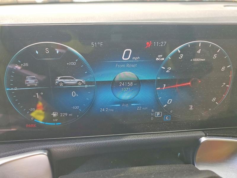 2023 Mercedes-benz VIN W1N4M4HB3PW329715 COPART salvage auction — REAR END, Salvage Title, sold $9,600 on 2026-07-13 (photo 9)