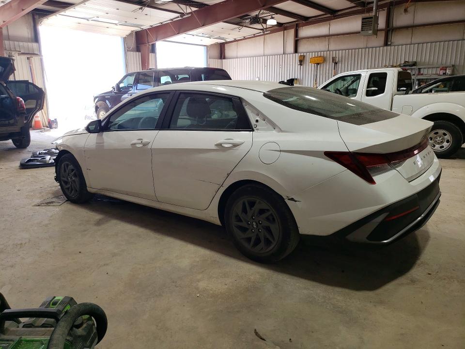 2024 Hyundai Elantra VIN KMHLM4DG9RU678618 COPART salvage auction — FRONT END, MD - CERT OF SALVAGE > 75% DAMAGE, sold $5,300 on 2026-07-03 (photo 2)