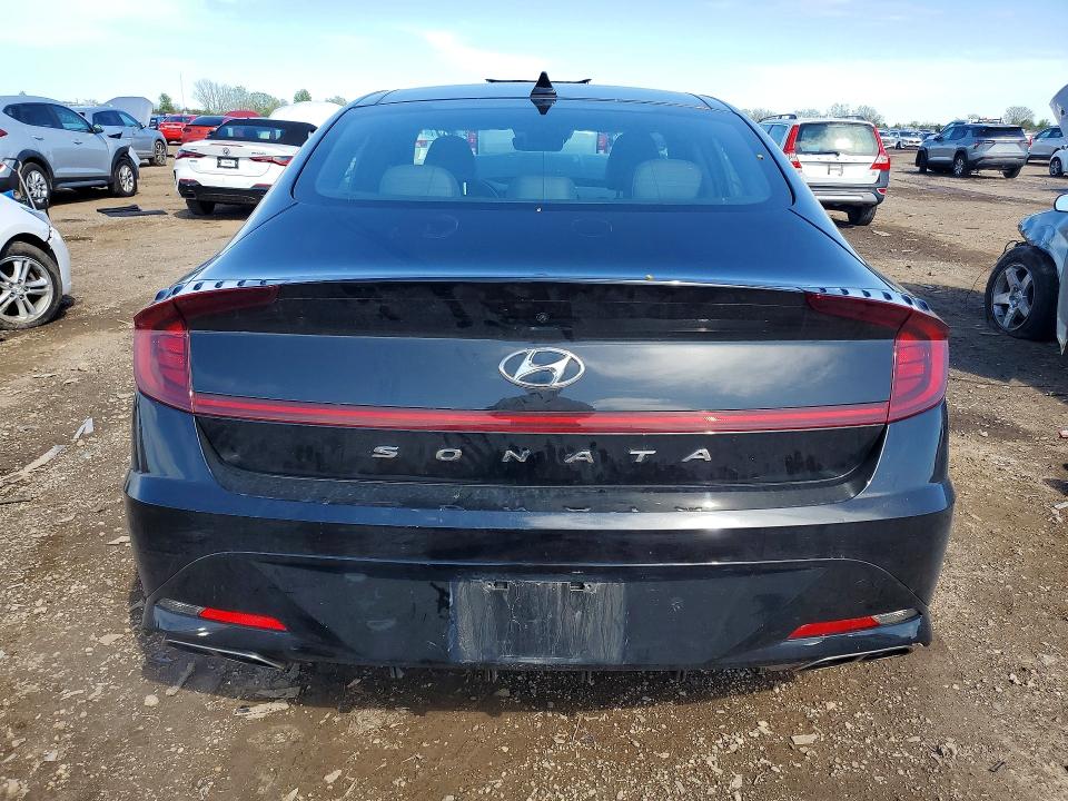 2022 Hyundai Sonata VIN KMHL14JC0NA220732 COPART salvage auction — FRONT END, Il - Salvage Certificate, sold $3,200 on 2026-07-28 (photo 6)
