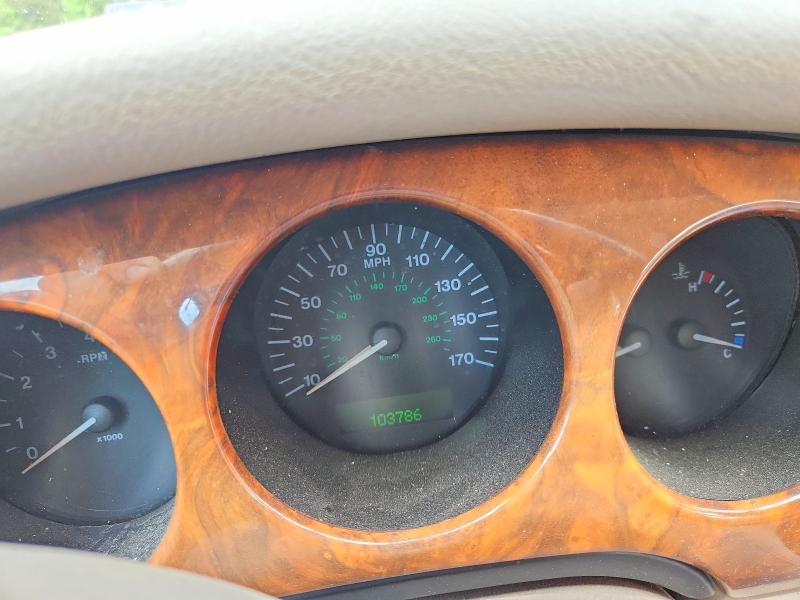 2001 Jaguar Xj series VIN SAJDA14C61LF35041 COPART salvage auction — FRONT END, La - Cert Of Title-Salvage, sold $575 on 2026-07-02 (photo 9)