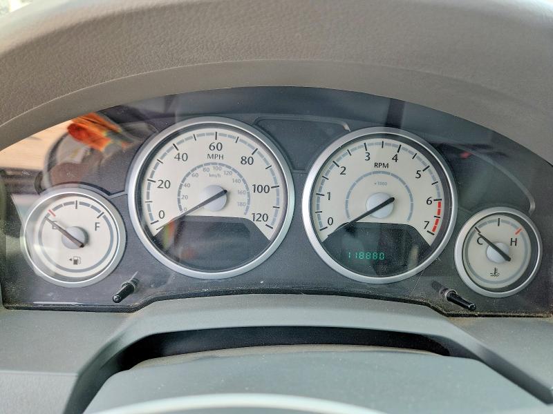 2010 Chrysler Voyager VIN 2A4RR5D11AR460346 COPART salvage auction — FRONT END, Tx - Salvage Vehicle Title, sold $700 on 2026-07-23 (photo 9)