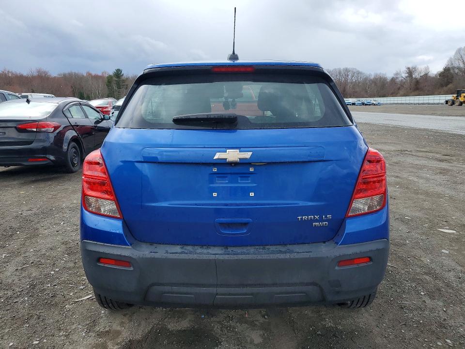 2015 Chevrolet Trax VIN KL7CJPSB5FB260728 COPART salvage auction — MECHANICAL, Ma - Certificate Of Title, sold $475 on 2026-07-21 (photo 6)