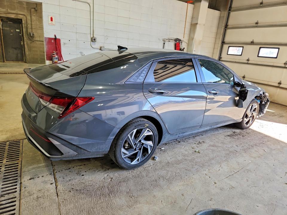 2025 Hyundai Elantra VIN KMHLM4DG7SU014498 COPART salvage auction — ALL OVER, Id - Salvage Certificate Of Title, sold $4,050 on 2026-07-14 (photo 3)