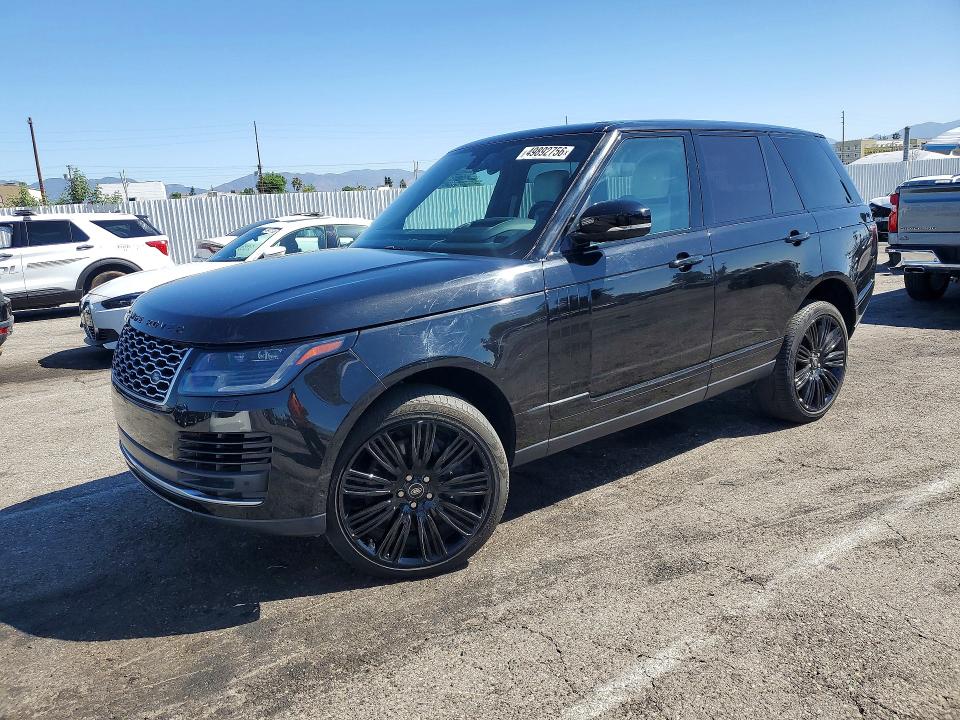 2021 Land rover RANGE ROVER VIN SALGS2SEXMA446484 COPART salvage auction — Minor Dent/Scratches, CA - SALVAGE CERTIFICATE (P), sold $31,000 on 2026-05-21 (photo 1)