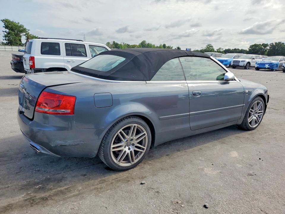 2008 Audi S4 VIN WUARL48H08K900156 COPART salvage auction — REAR END, Fl - Cert Of Title Slvg Rebuildable, sold $375 on 2026-07-23 (photo 3)