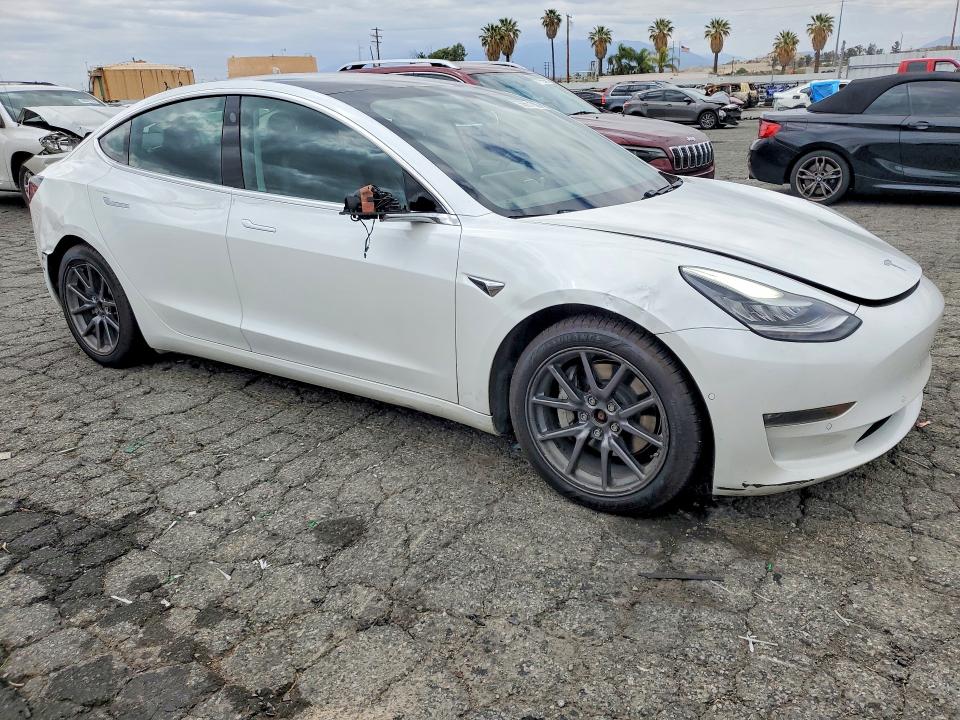 2020 Tesla Model 3 VIN 5YJ3E1EB9LF800431 COPART salvage auction — SIDE, Ca - Salvage Certificate, sold $4,050 on 2026-07-02 (photo 4)