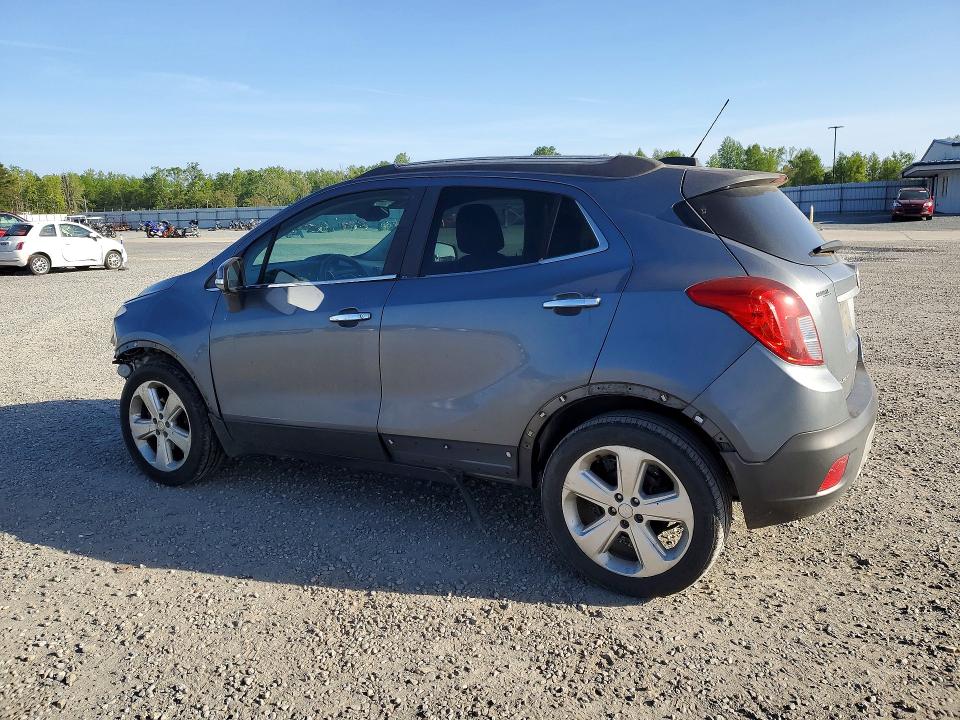 2015 Buick Encore VIN KL4CJBSB4FB064893 COPART salvage auction — FRONT END, Nc - Salvage Certificate Of Title, sold $600 on 2026-07-20 (photo 2)
