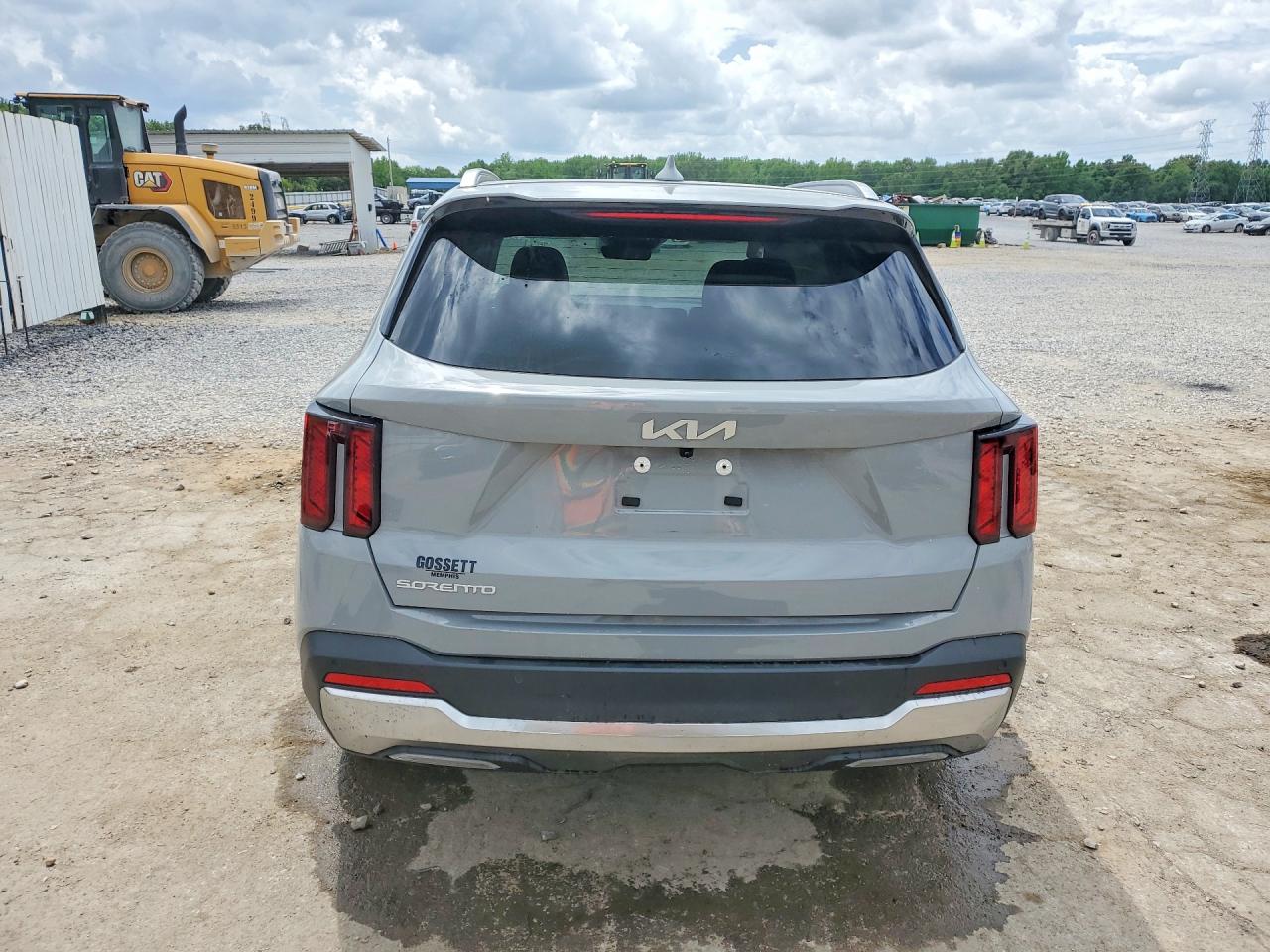 2025 Kia Sorento VIN 5XYRL4JCXSG397986 COPART salvage auction — Front End, TN - SALVAGE CERTIFICATE, sold $7,700 on 2026-06-25 (photo 6)