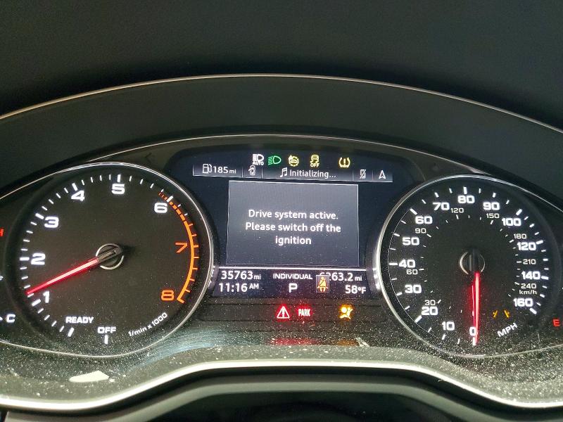 2021 Audi A5 VIN WAUDACF52MA002655 COPART salvage auction — ROOF, MD - CERT OF SALVAGE > 75% DAMAGE, sold $5,700 on 2026-07-24 (photo 9)