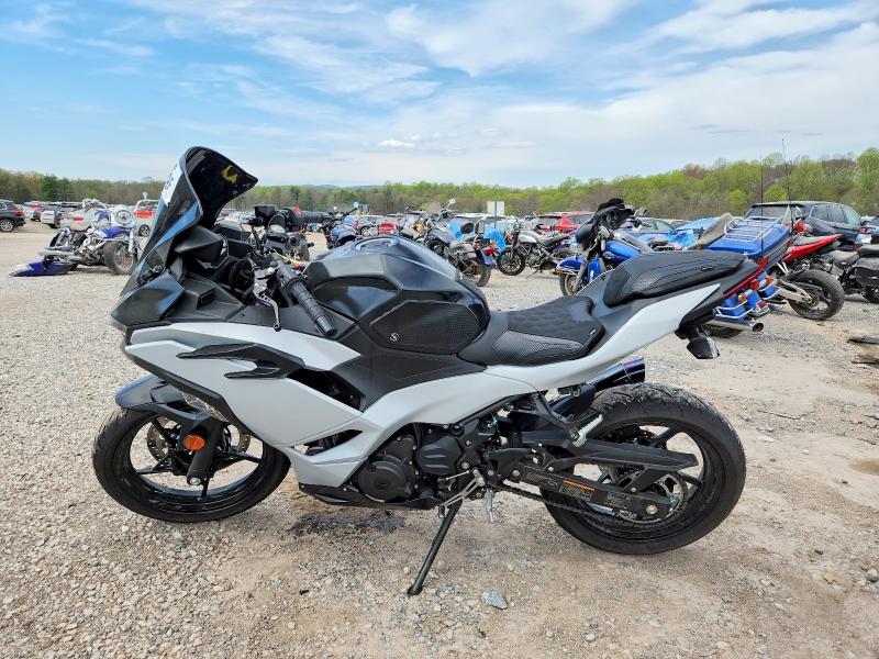 2025 Kawasaki Ex VIN ML5EXGH11SDA40782 COPART salvage auction — FRONT END, Pa - Certificate Of Salvage, sold $1,850 on 2026-07-09 (photo 3)