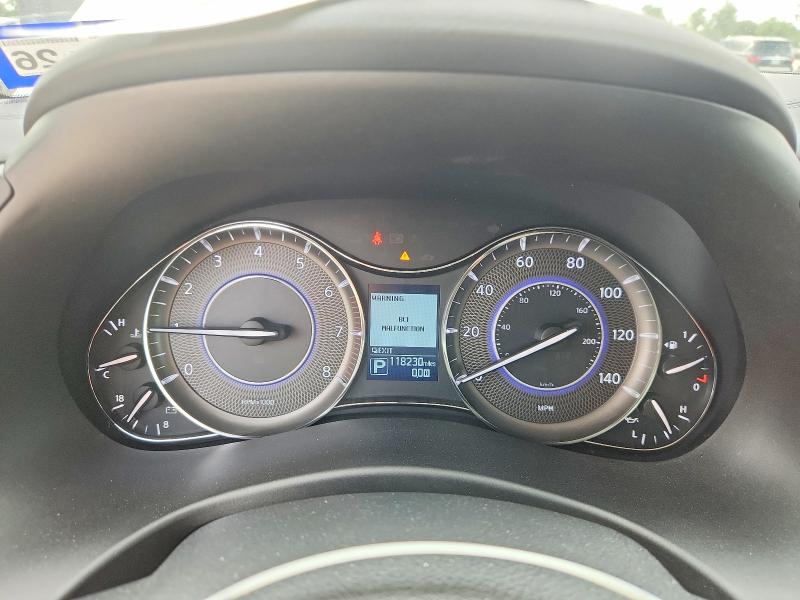 2019 Infiniti Qx80 VIN JN8AZ2NE5K9225267 COPART salvage auction — FRONT END, Tx - Salvage Vehicle Title, sold $7,200 on 2026-07-10 (photo 9)