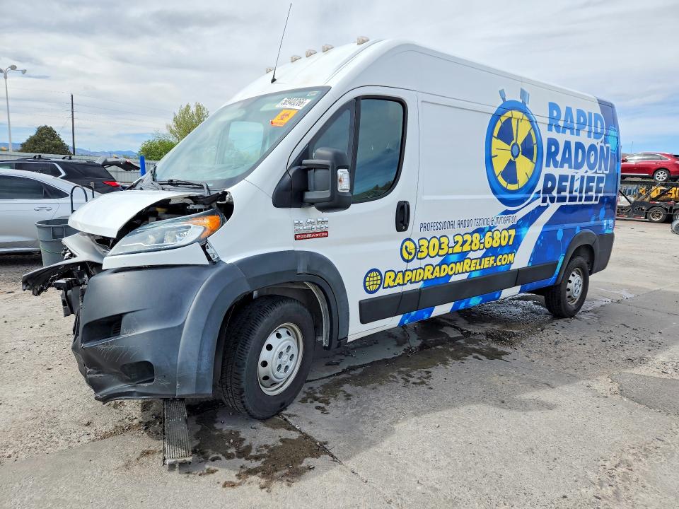 2019 Ram Promaster city VIN 3C6TRVDGXKE563405 COPART salvage auction — FRONT END, Co - Public - Salvage Title, sold $2,450 on 2026-08-03 (photo 1)