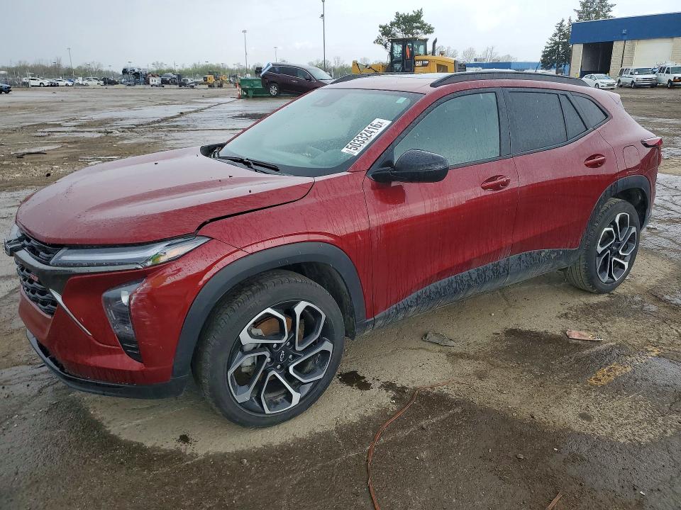 2024 Chevrolet Trax VIN KL77LJE21RC144414 COPART salvage auction — FRONT END, Mi - Cert Of Title-Salvage Vehicle, sold $10,100 on 2026-07-10 (photo 1)
