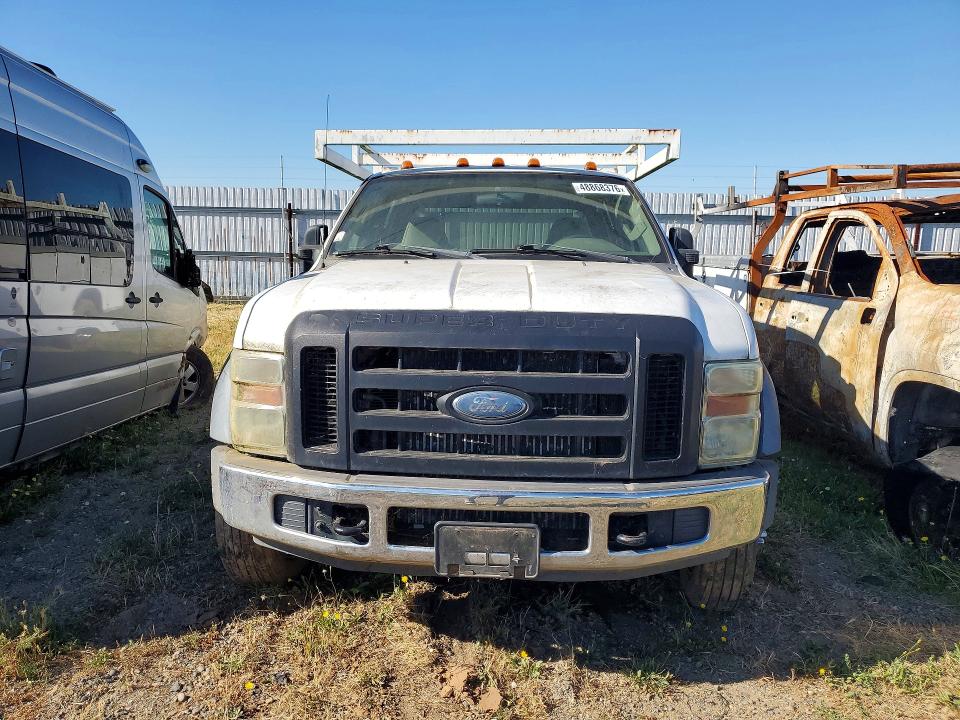 2008 Ford F-450 super duty VIN 1FDXW46R98EA09686 COPART salvage auction — SIDE, Ca - Dis/Dlr/Exp Only Clean Title, sold $6,600 on 2026-07-09 (photo 5)