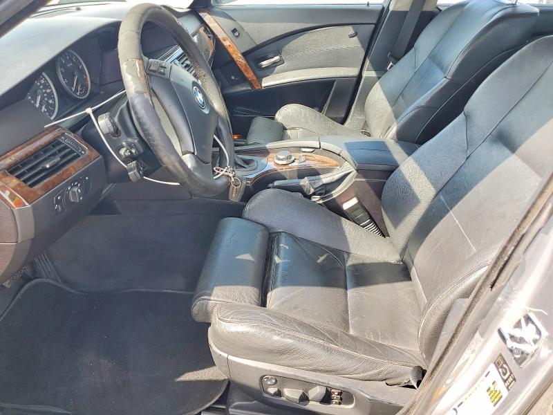 2006 BMW 5 series VIN WBANF73536CG69813 COPART salvage auction — MECHANICAL, Ok - Certificate Of Title (P), sold $250 on 2026-07-08 (photo 7)