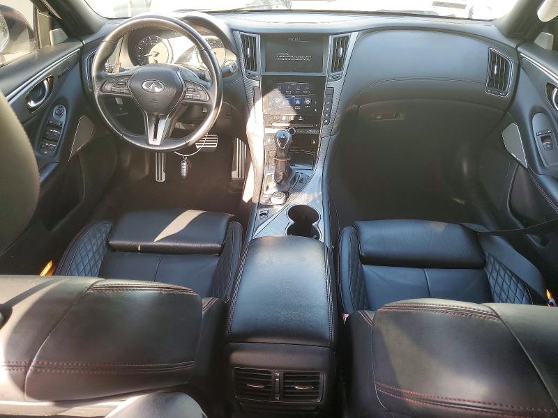 2018 Infiniti Q50 VIN JN1FV7AP8JM461668 COPART salvage auction — UNDERCARRIAGE, Ca - Salvage Certificate, sold $8,100 on 2026-07-02 (photo 8)