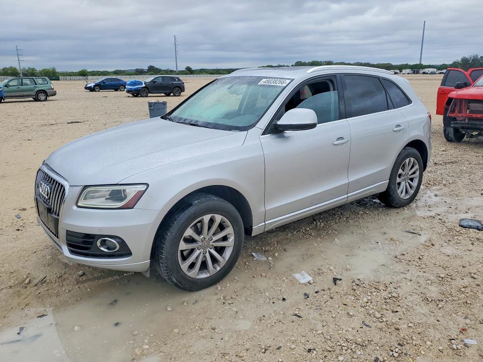 2013 Audi Q5 VIN WA1LFAFP8DA101965 COPART salvage auction — FRONT END, Tx - Nonrepairable Title, sold $2,200 on 2026-07-02 (photo 1)