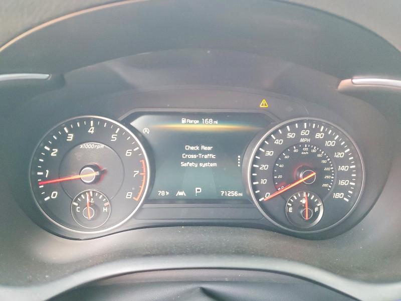 2022 Kia Stinger VIN KNAE55LC9N6105146 COPART salvage auction — REAR END, Salvage Title, sold $11,600 on 2026-08-05 (photo 9)