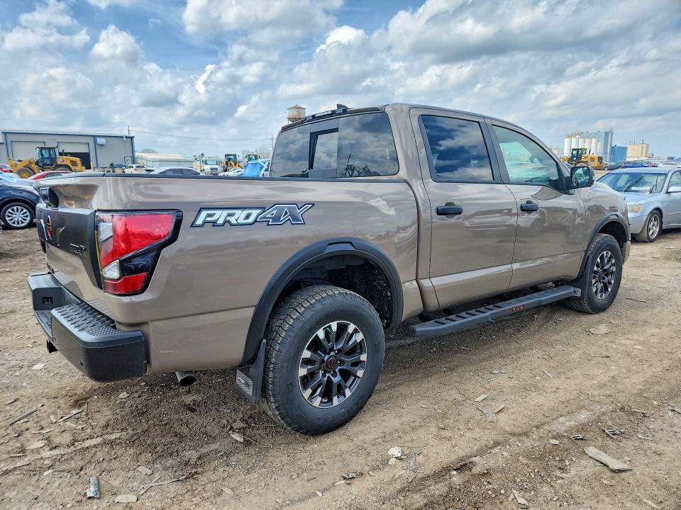 2024 Nissan TITAN VIN 1N6AA1ED4RN111280 COPART salvage auction — HAIL, Il - Salvage Certificate, sold $9,200 on 2026-07-24 (photo 3)