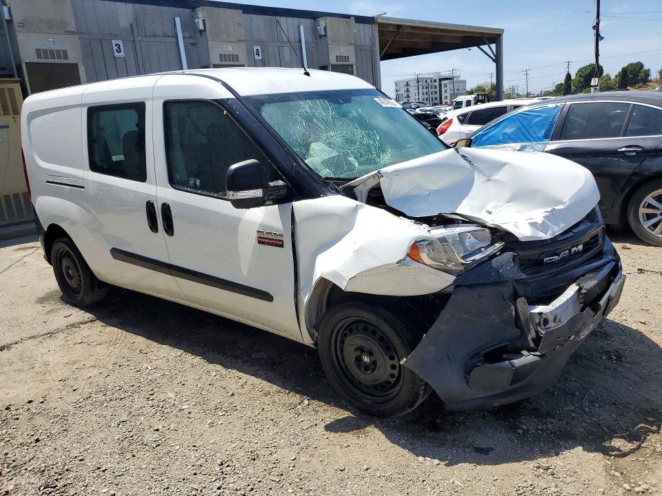 2021 Ram Promaster city VIN ZFBHRFAB2M6V75900 COPART salvage auction — FRONT END, Ca - Salvage Certificate, sold $3,150 on 2026-07-16 (photo 4)