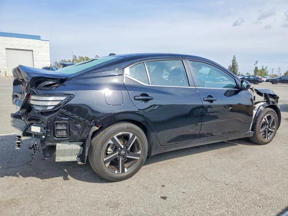 2025 Nissan Sentra VIN 3N1AB8CV1SY407969 COPART salvage auction — FRONT END, Ca - Salvage Certificate, sold $4,050 on 2026-07-02 (photo 3)