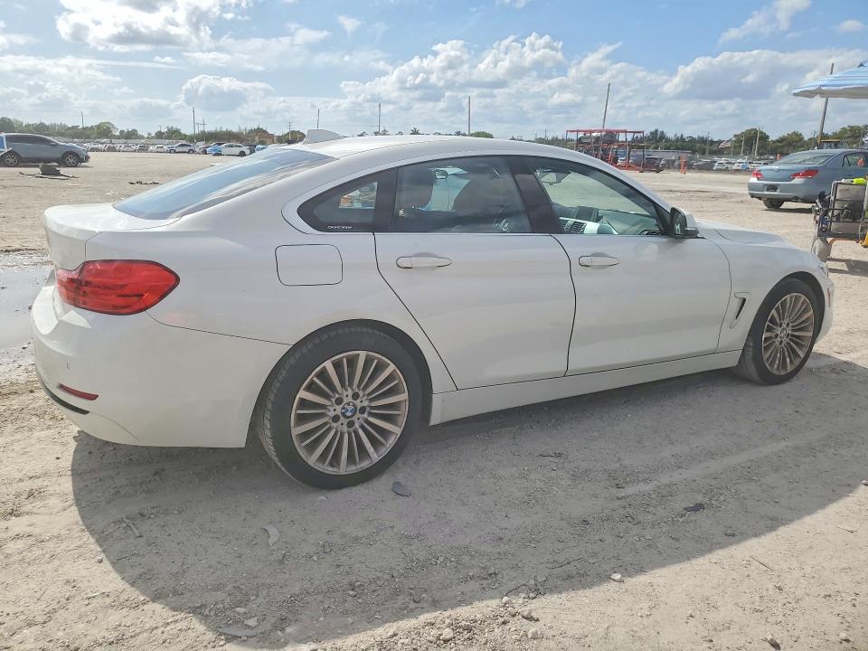 2016 BMW 4er VIN WBA4C9C59GG137151 COPART salvage auction — WATER/FLOOD, Oh - Cert Of Title-Salvage, sold $2,200 on 2026-07-23 (photo 3)