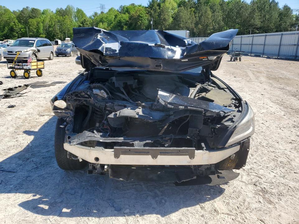 2015 Hyundai Genesis VIN KMHGN4JE4FU070163 COPART salvage auction — FRONT END, Va - Certificate Of Title, sold $1,400 on 2026-07-13 (photo 5)