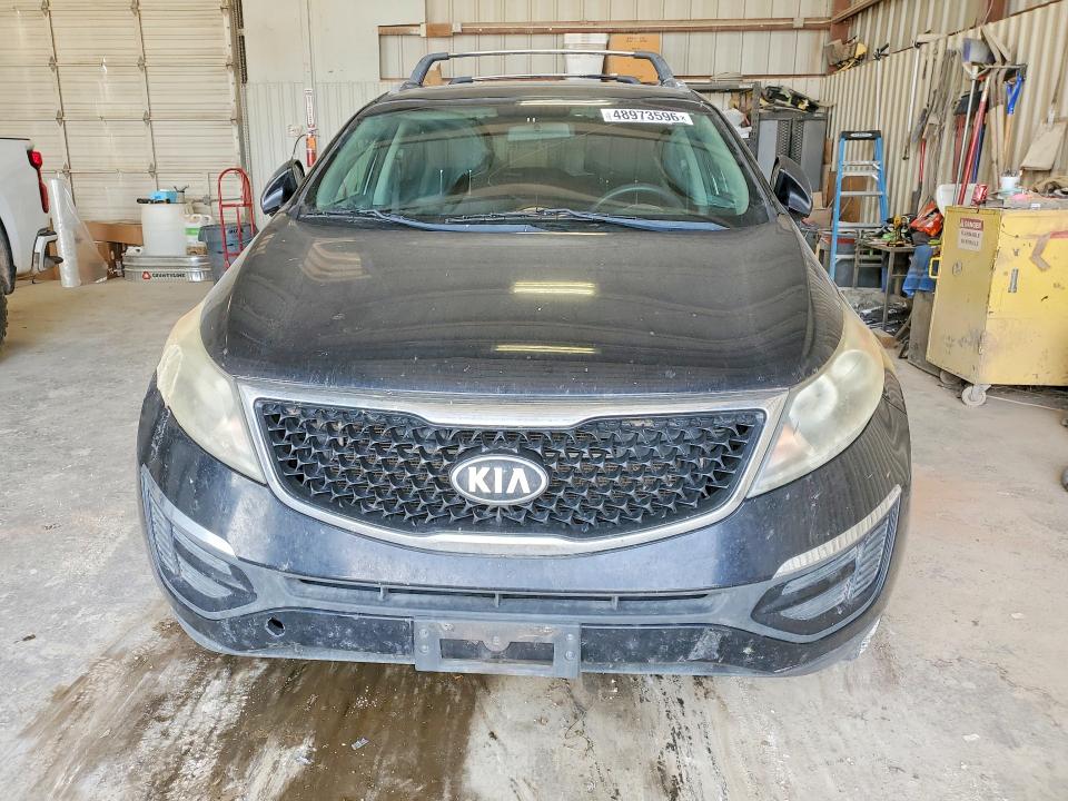 2014 Kia Sportage VIN KNDPB3AC2E7656315 COPART salvage auction — REAR END, Tx - Salvage Vehicle Title, sold $1,400 on 2026-07-31 (photo 5)