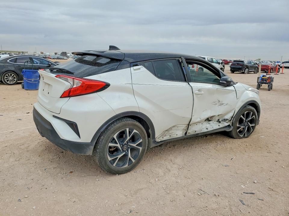 2019 Toyota C-hr VIN NMTKHMBX0KR100634 COPART salvage auction — SIDE, Tx - Salvage Vehicle Title, sold $5,500 on 2026-07-08 (photo 3)