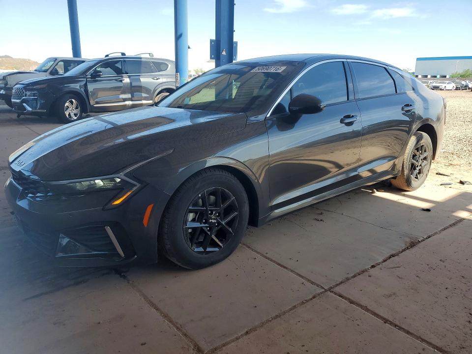 2025 Kia K5 VIN KNAG24J76S5273264 COPART salvage auction — FRONT END, Salvage Title, sold $1,500 on 2026-07-21 (photo 1)