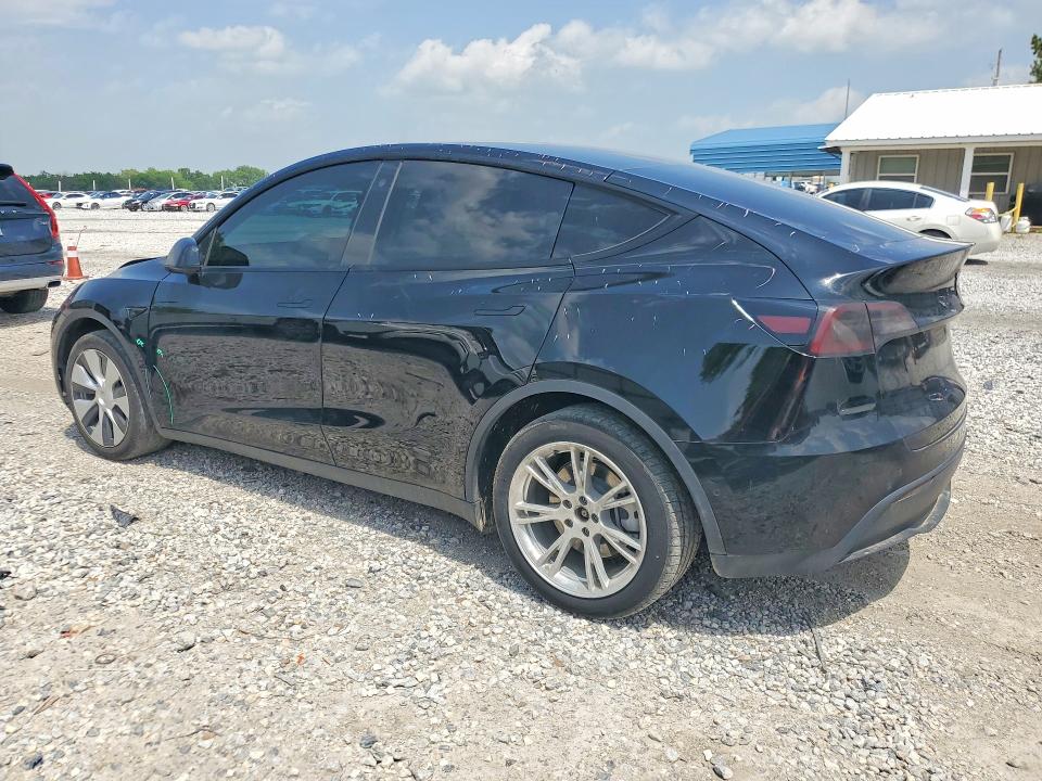 2022 Tesla Model y VIN 7SAYGDEE3NF328499 COPART salvage auction — HAIL, Ar - Cert Of Title-Salvage, sold $10,800 on 2026-07-29 (photo 2)