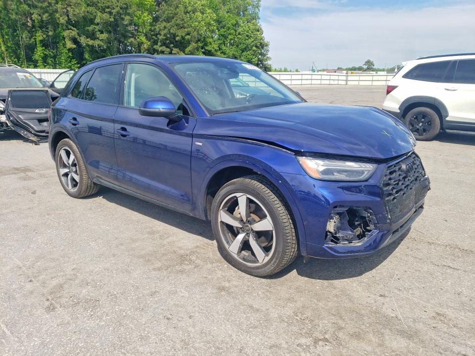 2022 Audi Q5 VIN WA1FAAFY6N2108543 COPART salvage auction — FRONT END, Nc - Salvage Certificate Of Title, sold $14,600 on 2026-07-16 (photo 4)
