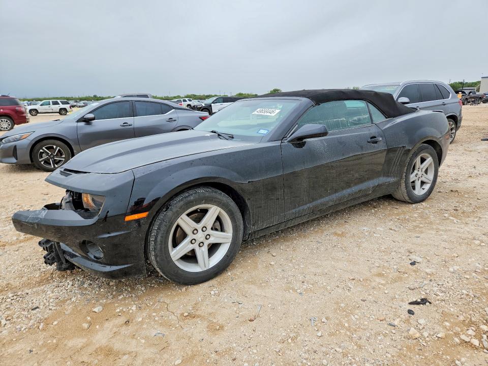 2012 Chevrolet Camaro VIN 2G1FB3D34C9167488 COPART salvage auction — FRONT END, Tx - Salvage Vehicle Title, sold $1,800 on 2026-07-09 (photo 1)
