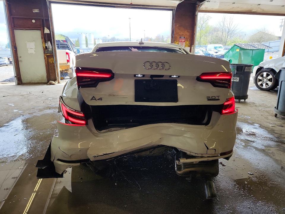 2017 Audi A4 VIN WAUDNAF49HN054668 COPART salvage auction — REAR END, Pa - Certificate Of Salvage, sold $3,900 on 2026-07-02 (photo 6)