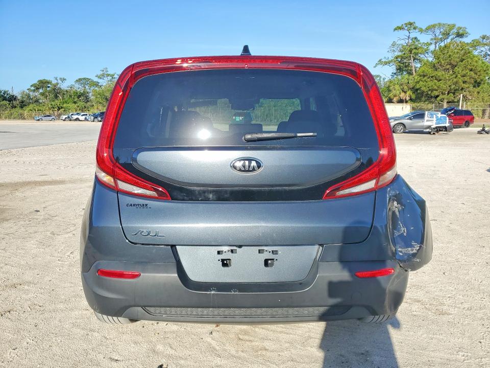 2020 Kia Soul VIN KNDJ23AU2L7096338 COPART salvage auction — SIDE, FL - CERTIFICATE OF DESTRUCTION, sold $2,600 on 2026-07-22 (photo 6)