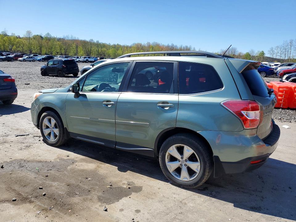 2014 Subaru Forester VIN JF2SJAMC1EH430212 COPART salvage auction — REAR END, Pa - Certificate Of Salvage, sold $1,850 on 2026-07-15 (photo 2)