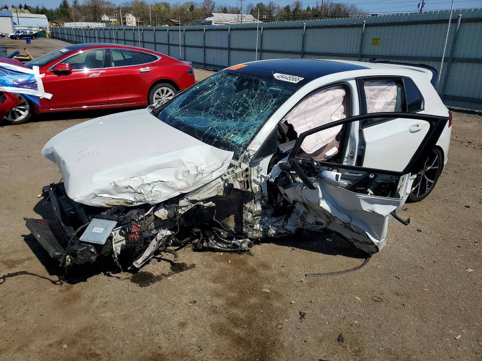 2023 Volkswagen Golf VIN WVWEB7CD1PW209648 COPART salvage auction — FRONT END, Pa - Certificate Of Salvage, sold $2,550 on 2026-07-02 (photo 1)