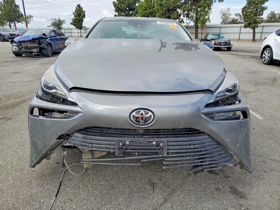 2023 Toyota Mirai VIN JTDAAAAA7PA009085 COPART salvage auction — FRONT END, Salvage Title, sold $125 on 2026-07-23 (photo 5)