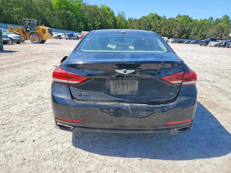 2015 Hyundai Genesis VIN KMHGN4JE4FU070163 COPART salvage auction — FRONT END, Va - Certificate Of Title, sold $1,400 on 2026-07-13 (photo 6)