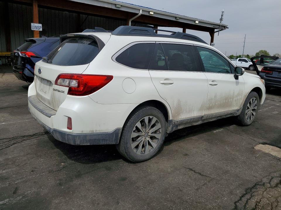 2016 Subaru VIN 4S4BSBNCXG3243126 COPART salvage auction — FRONT END, Mi - Cert Of Title-Salvage Vehicle, sold $1,300 on 2026-07-02 (photo 3)